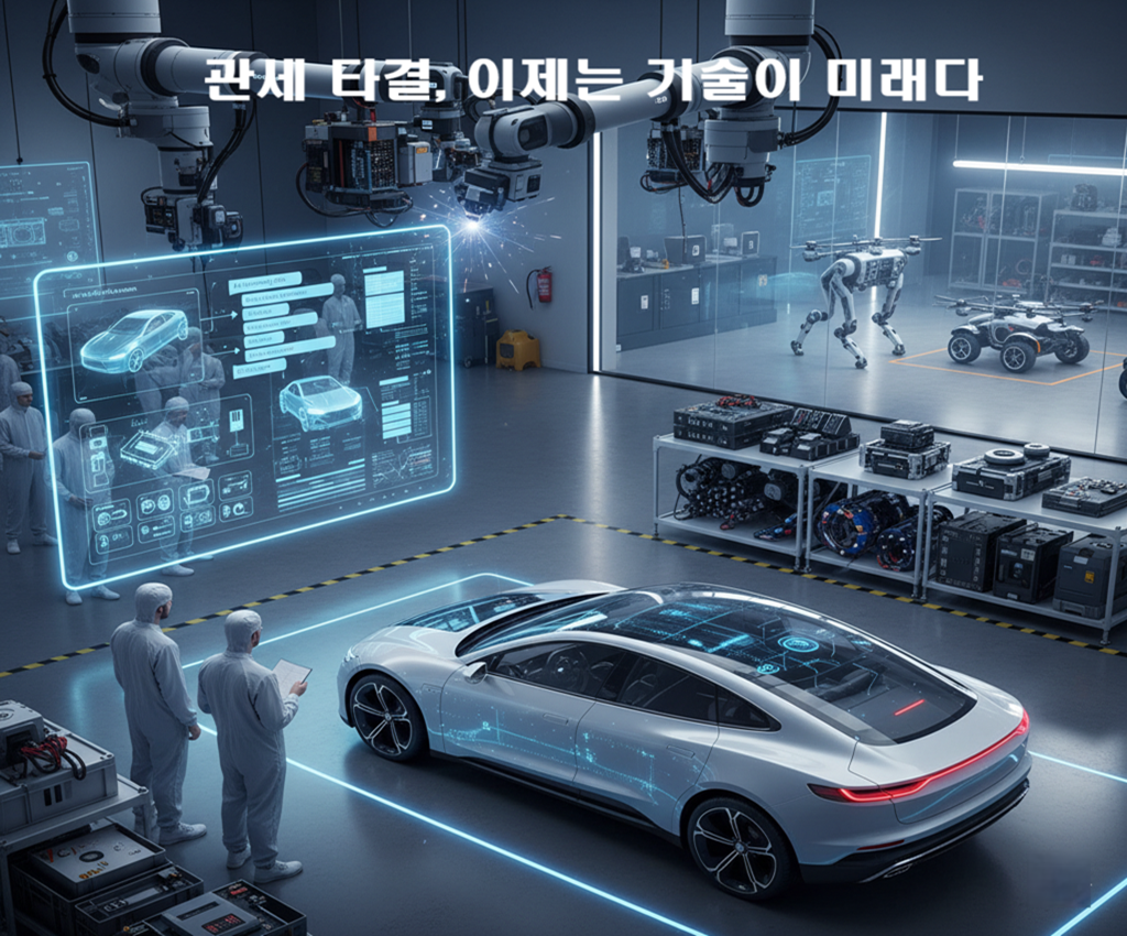 [관세 타결 이후 한국경제 ① 자동차] AI⸱부품, 새 성장축으로 부상⸱⸱⸱"이젠 기술이 미래"