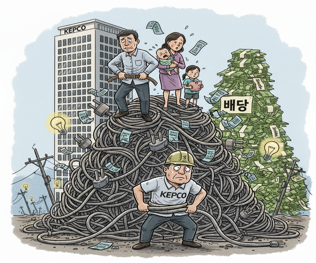 3.5조원 재무 개선 노력?⸱⸱⸱한전 발표가 '화려한 말잔치'인 까닭