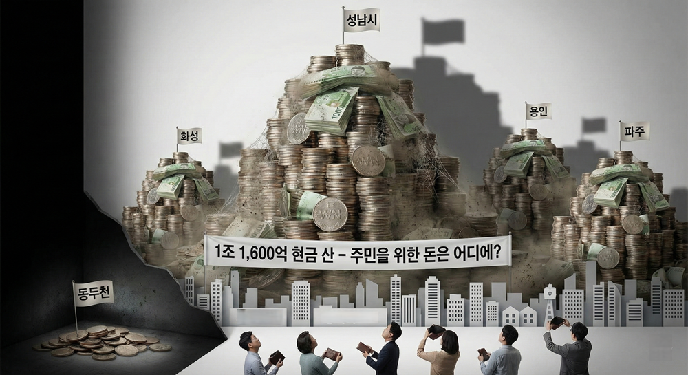 [심층분석] '세수 한파'에도 성남시 잉여금 수년째 1조원대⸱⸱⸱'부자 도시'의 딜레마