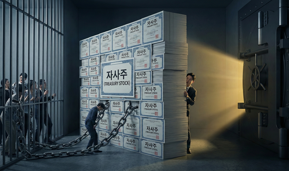 [김용대 칼럼] 소각 없는 자사주 50%⸱⸱⸱누구를 위한 ‘금고’인가