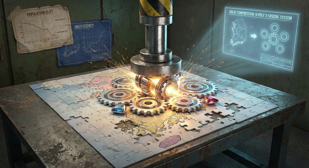 [신년특집: '5극 3특' 대한민국 재설계 ①] 인구 5000만 시대 종언⸱⸱⸱해외 사례로 본 '압축 국가'로의 대전환