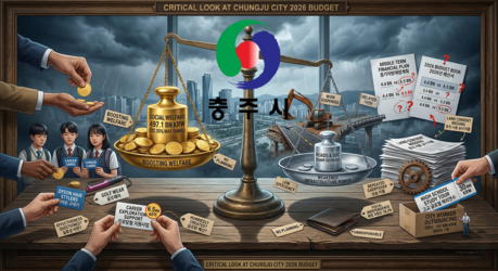 [충주시 2026 예산분석] ㊦ SOC 후퇴·급조된 복지⸱⸱⸱이월과 불용의 악순환