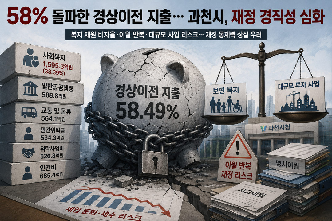 [과천시 2026 예산분석] ㊦ 보편...