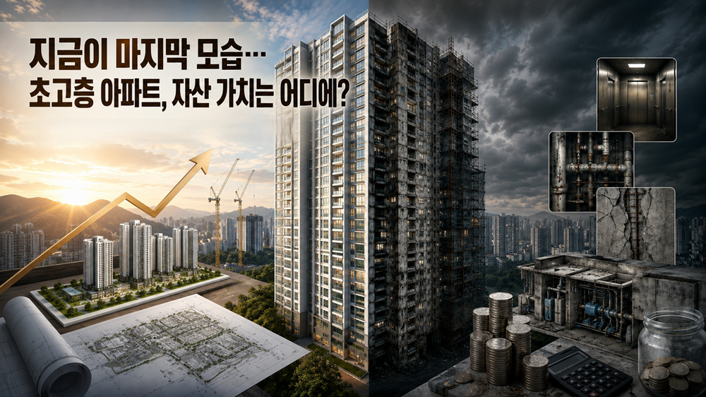 [기획] 지금이 마지막 모습···출구없는 초고층 아파트, 자산 가치는 어디에?