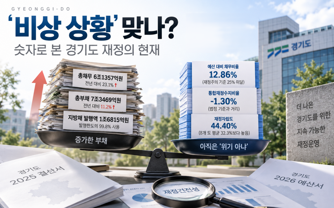[경기도 재정건전성 논란] '...